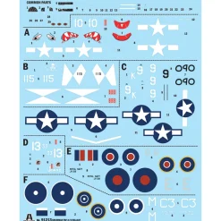 F6F-3/5 Hellcat 1/72 Kit 1:72 scale Plastic by Italeri