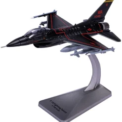 F-16 FIGHTING FALCON 1/100 DIE CAST MODEL - AF1-0142D 64TH AGGRESSOR SQUADRON, “WRAITH”, NELLIS AFB, 2020 1:100 Scale Metal by Air Force 1