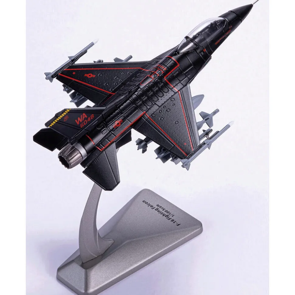 F-16 FIGHTING FALCON 1/100 DIE CAST MODEL - AF1-0142D 64TH AGGRESSOR SQUADRON, “WRAITH”, NELLIS AFB, 2020 1:100 Scale Metal by Air Force 1