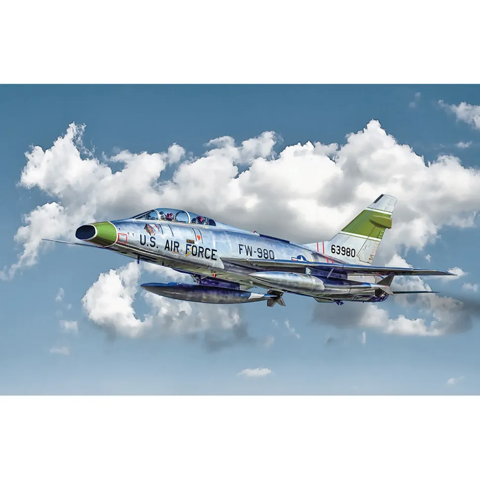 F-100F Super Sabre 1/72 Kit 1:72 scale Plastic by Italeri