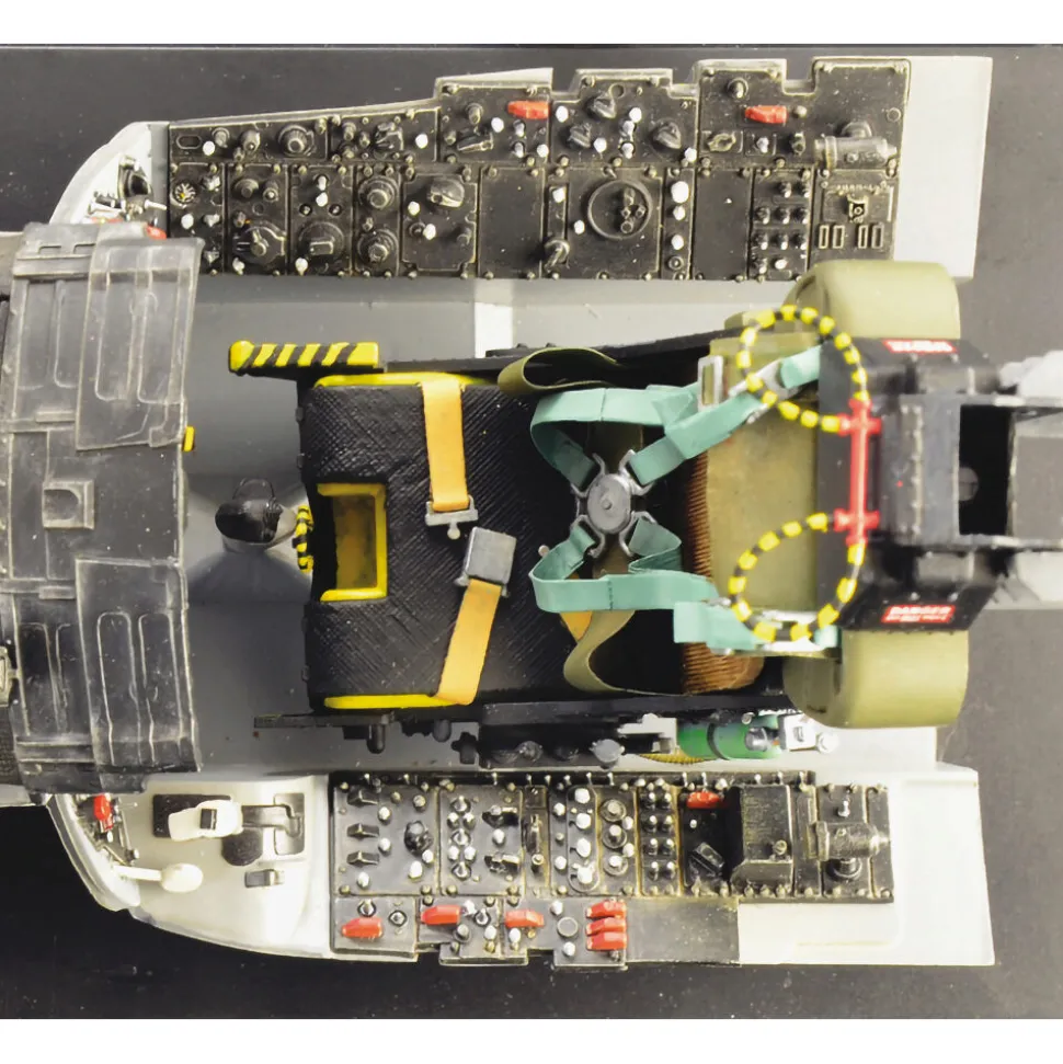 F-104G Cockpit 1/12 Kit 1:12 Scale Plastic Model Kit by Italeri