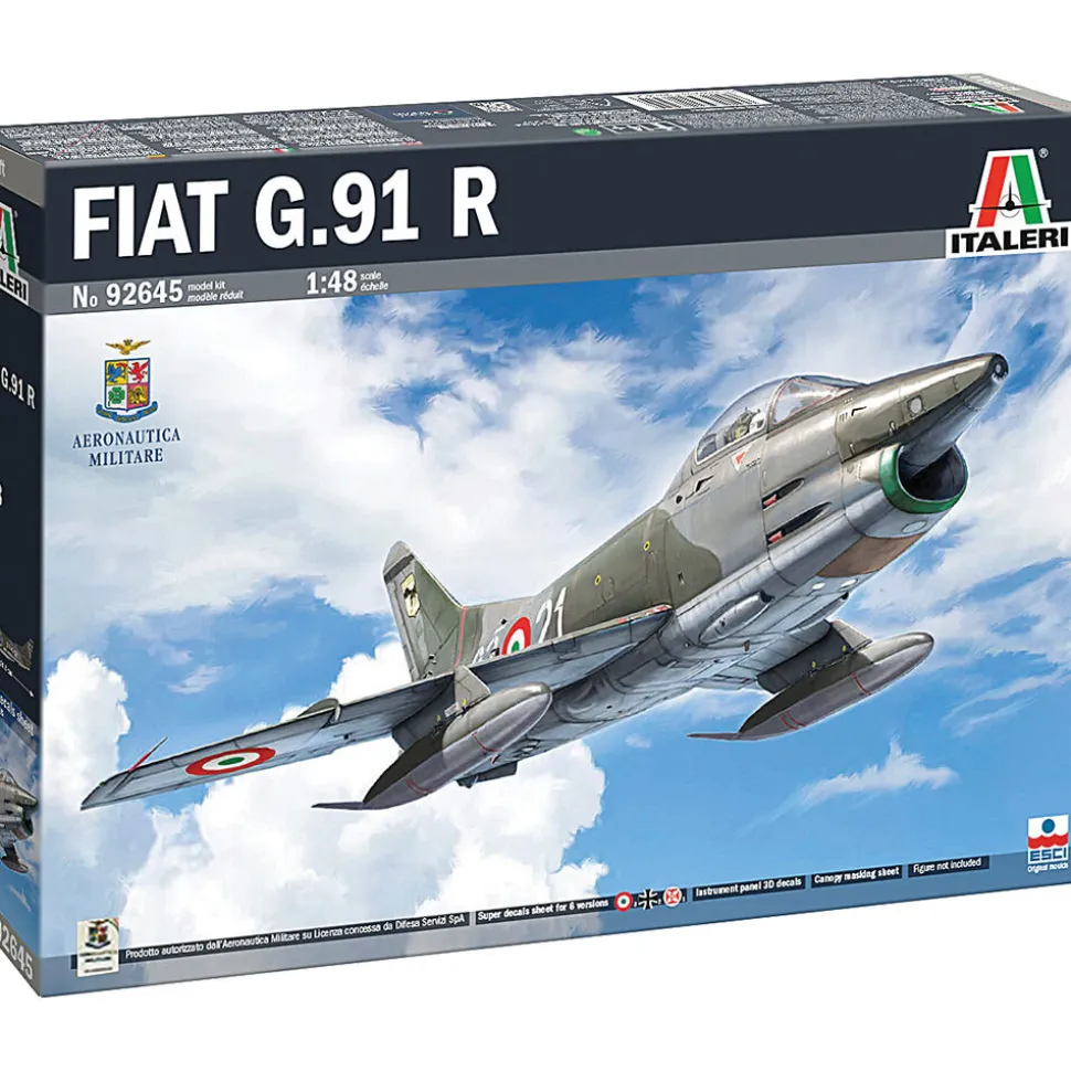 Fiat G.91R 1/48 Kit 1:48 scale Plastic by Italeri