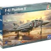 F-4J Phantom II 1/48 Kit 1:48 Scale Plastic Model Kit by Italeri