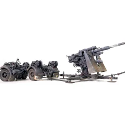 FlaK 36 w/sd.202 Tow Vehicle 1/32 Die Cast Model w/Figures 1:32 Scale by Forces of Valor