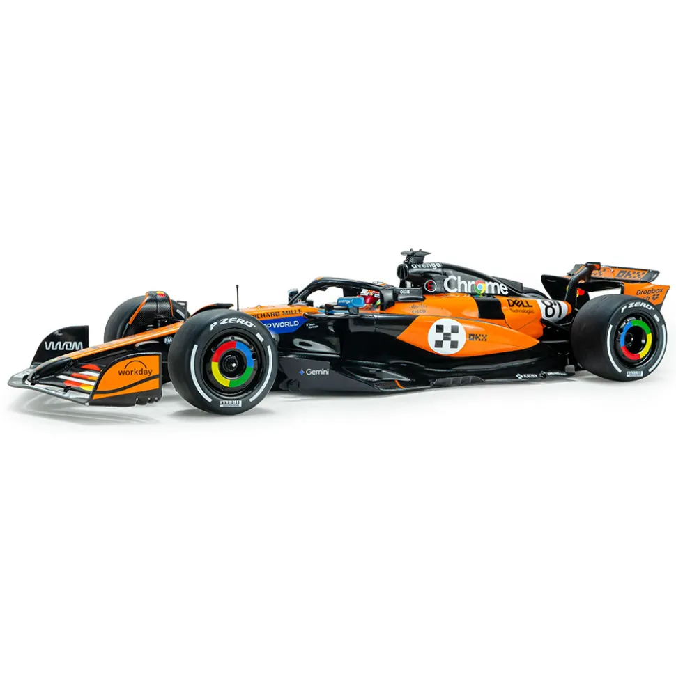 2025 F1 McLaren MCL39 Orange O.Piastri #81 - GP Monaco 1:18 Scale Diecast Model Car by Solido