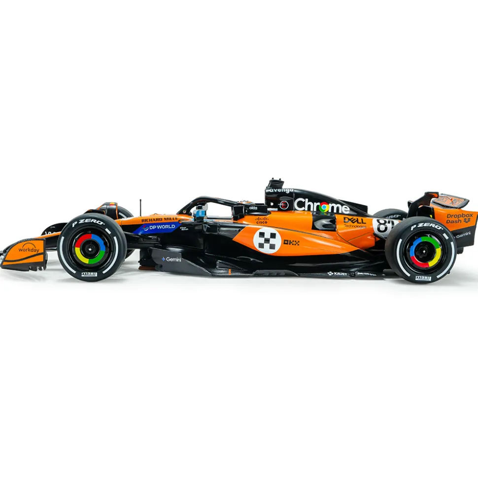 2025 F1 McLaren MCL39 Orange O.Piastri #81 - GP Monaco 1:18 Scale Diecast Model Car by Solido