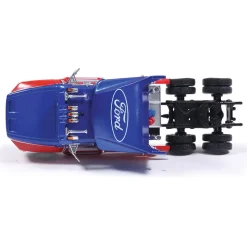 1990 Ford Aeromax - Red & Blue 1:64 Scale Diecast Model Truck by IXO Models