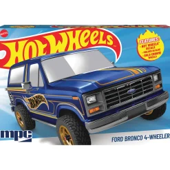 1982 Ford Bronco 4-Wheeler Hot Wheels 1:25 Scale Model Kit by MPC Models