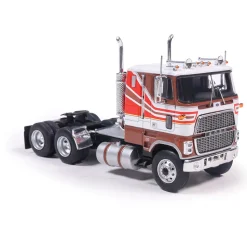 1976 Ford CL 9000 - Brown And Red 1:64 Scale Diecast Model Truck by IXO Models