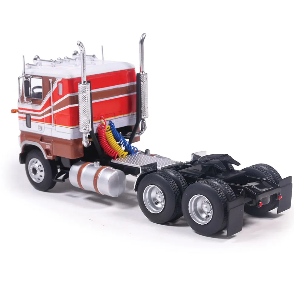 1976 Ford CL 9000 - Brown And Red 1:64 Scale Diecast Model Truck by IXO Models