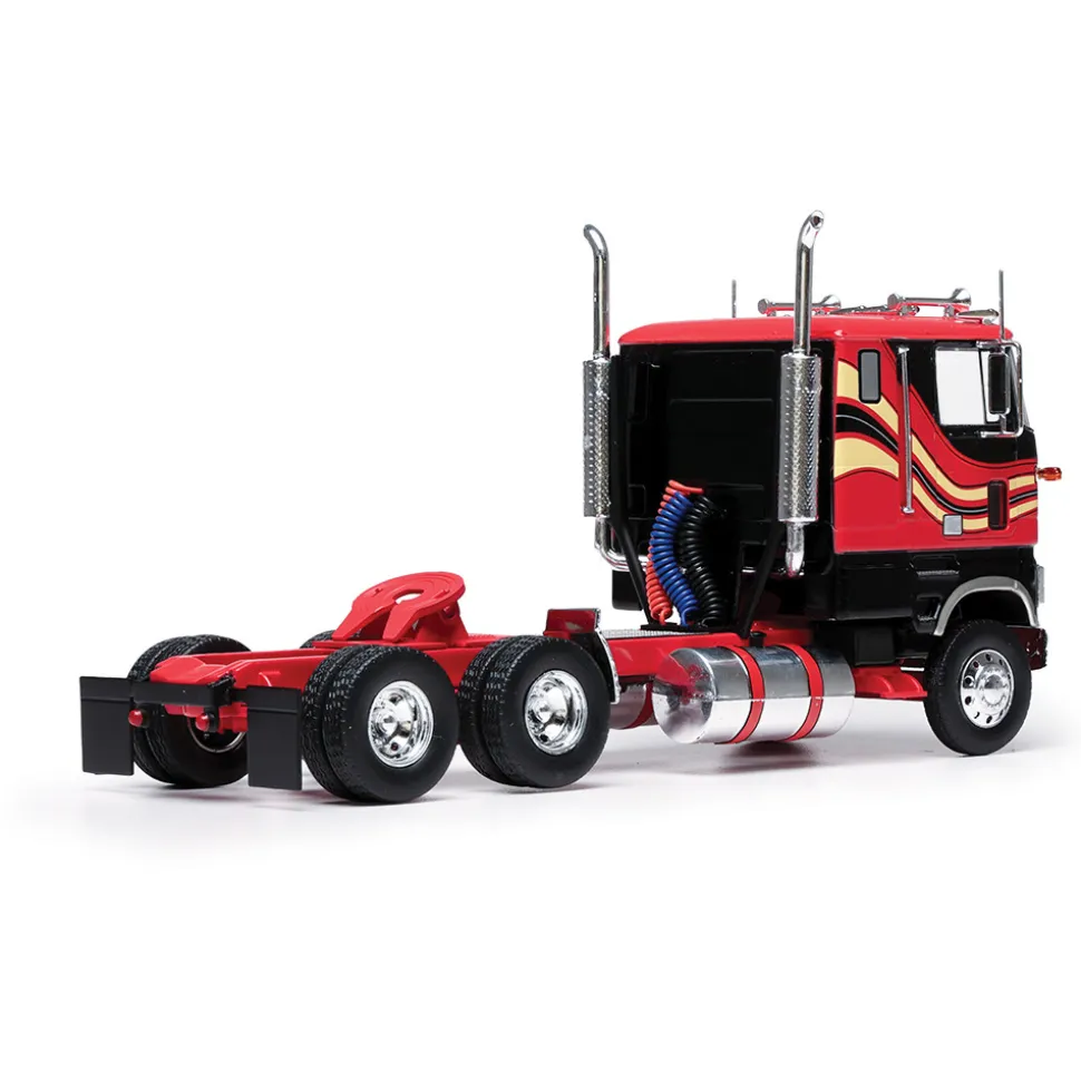 1976 Ford CL 9000 - Red and Black 1:43 Scale Diecast Model Truck by IXO Models