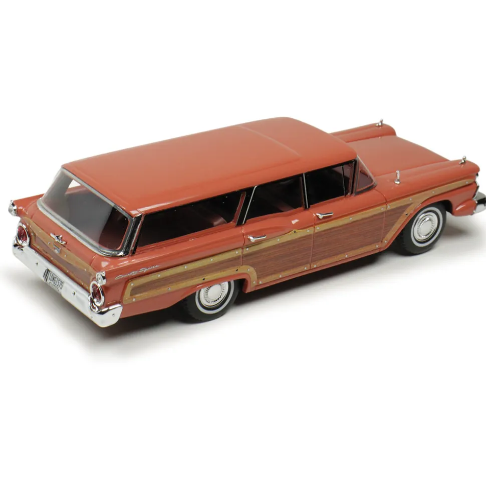1959 Ford Country Squire - Rose 1:43 Scale Cast Resin Model Car by Goldvarg Collection
