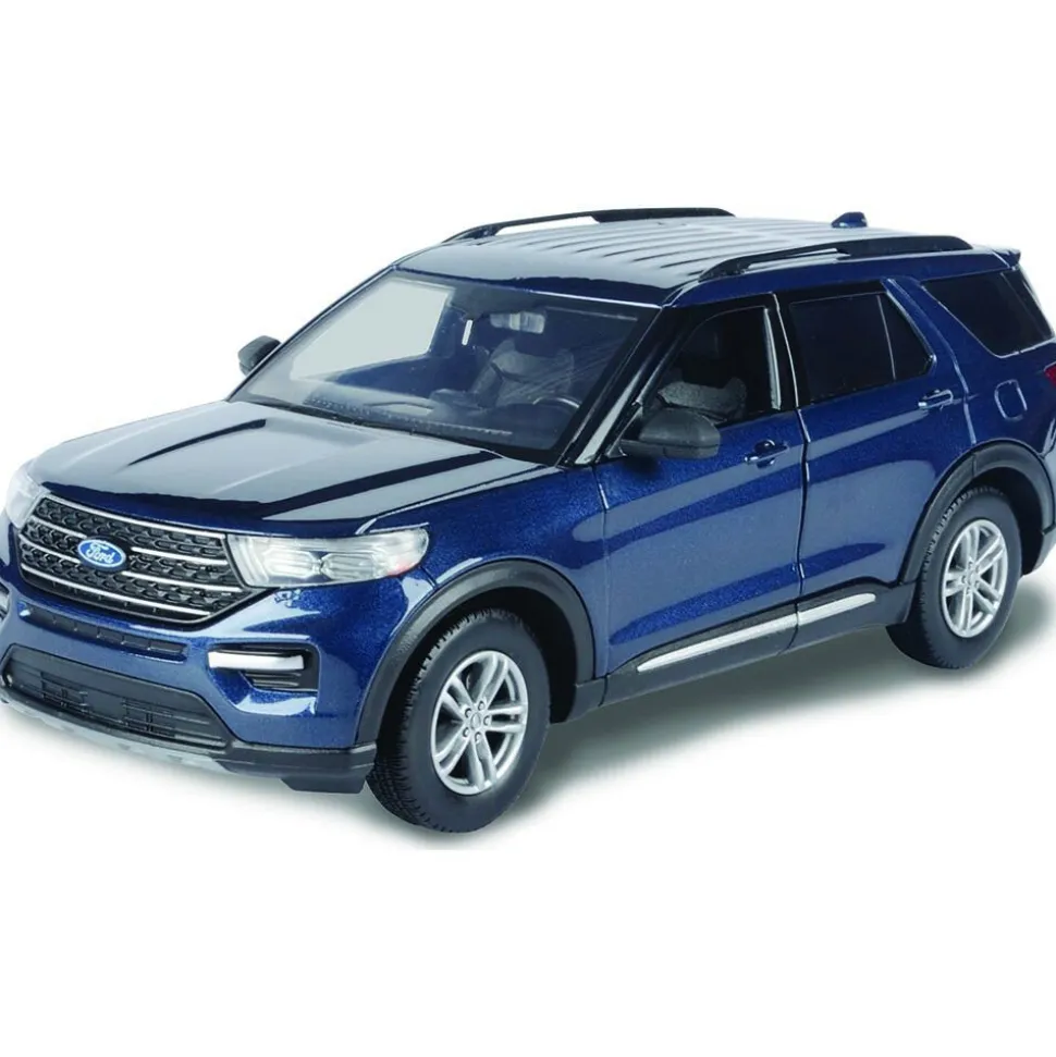 2022 Ford Explorer XLT - Blue 1:24 Scale Diecast Model Truck by Motormax