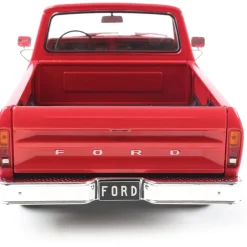 1974 Ford F-100 - Candy Apple Red 1:18 Scale Diecast Model Truck by IXO Models