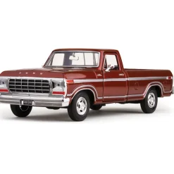 1979 Ford F-150 Custom Pickup - Brown 1:24 Scale Diecast Model by Motormax