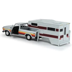 1979 Ford F-150 Pickup With Slide-In Camper 1:24 Scale by Motormax