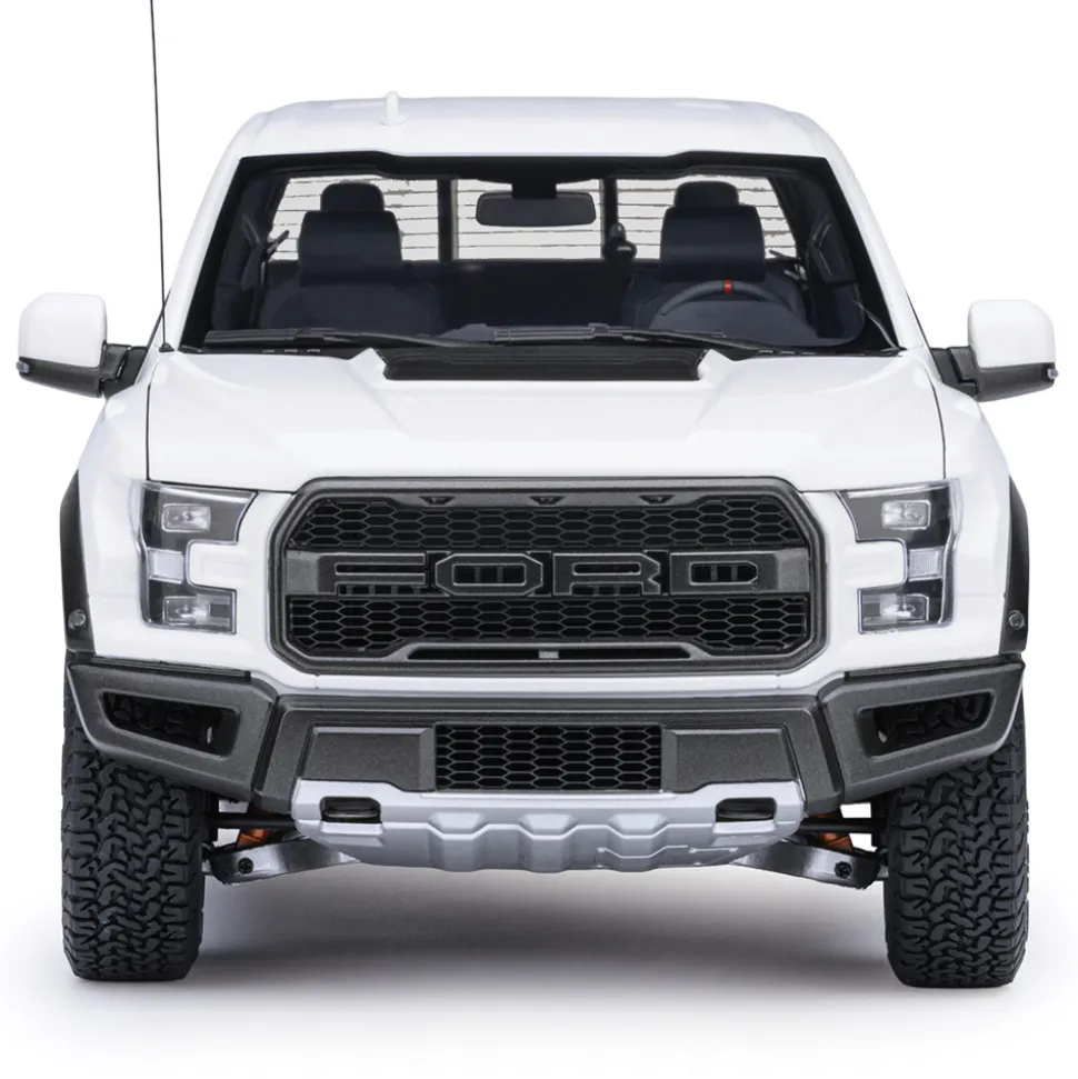 2019 Ford F-150 Raptor Supercrew - Oxford White 1:18 Scale Diecast & Composite Model Truck by AutoArt