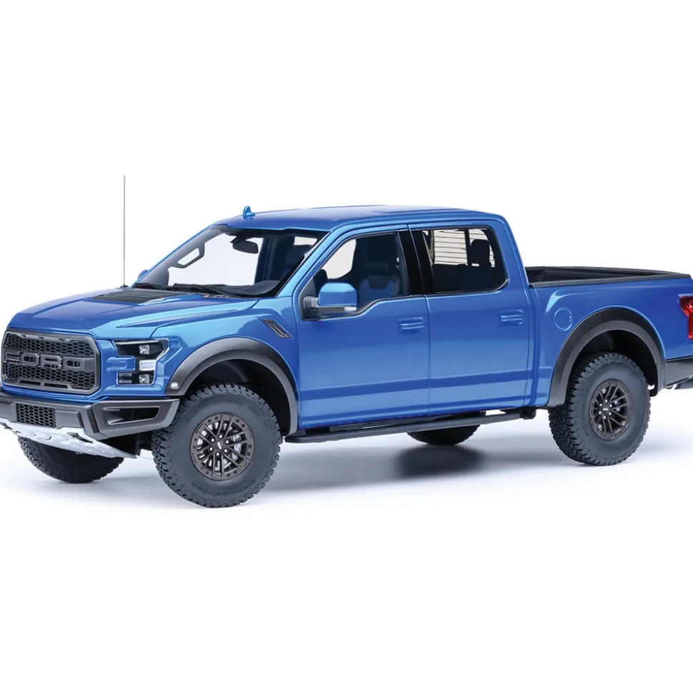 2019 Ford F-150 Raptor Supercrew - Velocity Blue 1:18 Scale Diecast Model Car by AutoArt