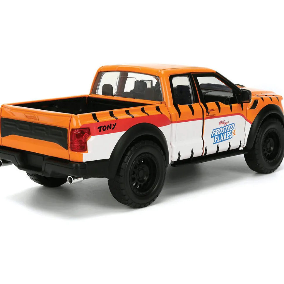 2017 Ford F-150 Raptor with Tony The Tiger Frosted Flakes Figure 1:24 Scale Diecast Model Truck by Jada Toys