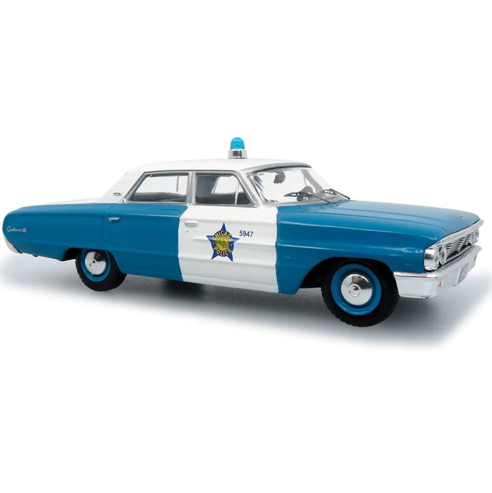 1964 Ford Galaxie 500 - Chicago Police Department 1:43 Scale Diecast Model Car by Iconic Replicas