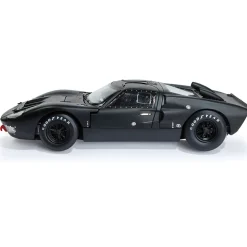 1966 Ford GT40 Custom Matt-Black 1:18 Scale Diecast Model Car by Shelby Collectibles