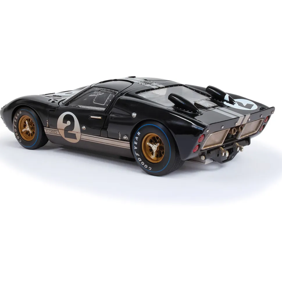 1966 Ford GT40 - LeMans #2 After Race 1:18 Scale Diecast Model Car by Shelby Collectibles