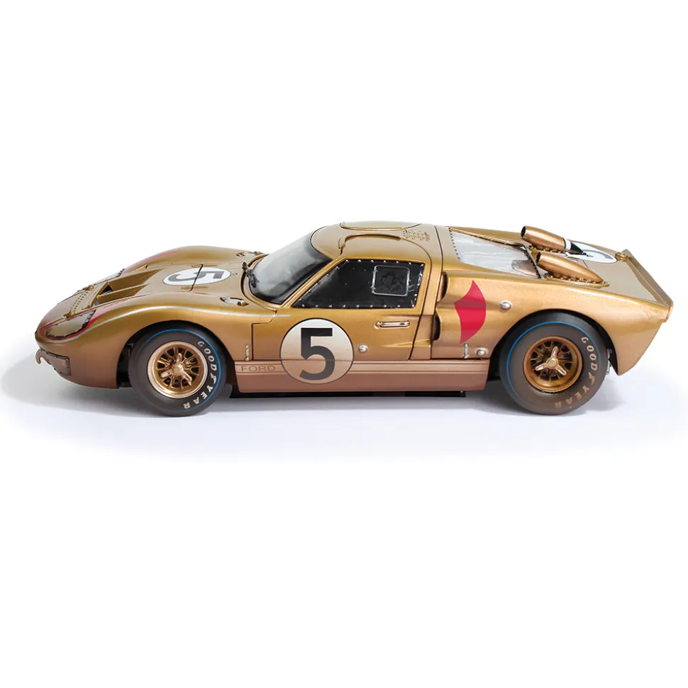 1966 Ford GT40 - LeMans #5 After Race 1:18 Scale Diecast Model Car by Shelby Collectibles
