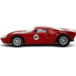 1965 Ford GT40 Mk1 - Red #25 1:64 Scale Diecast Model Car by Majorette