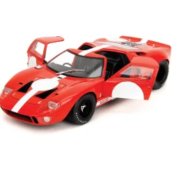 1968 Ford GT40 Mk1 - Red 1:18 Scale Diecast Model Car by Pink Slips