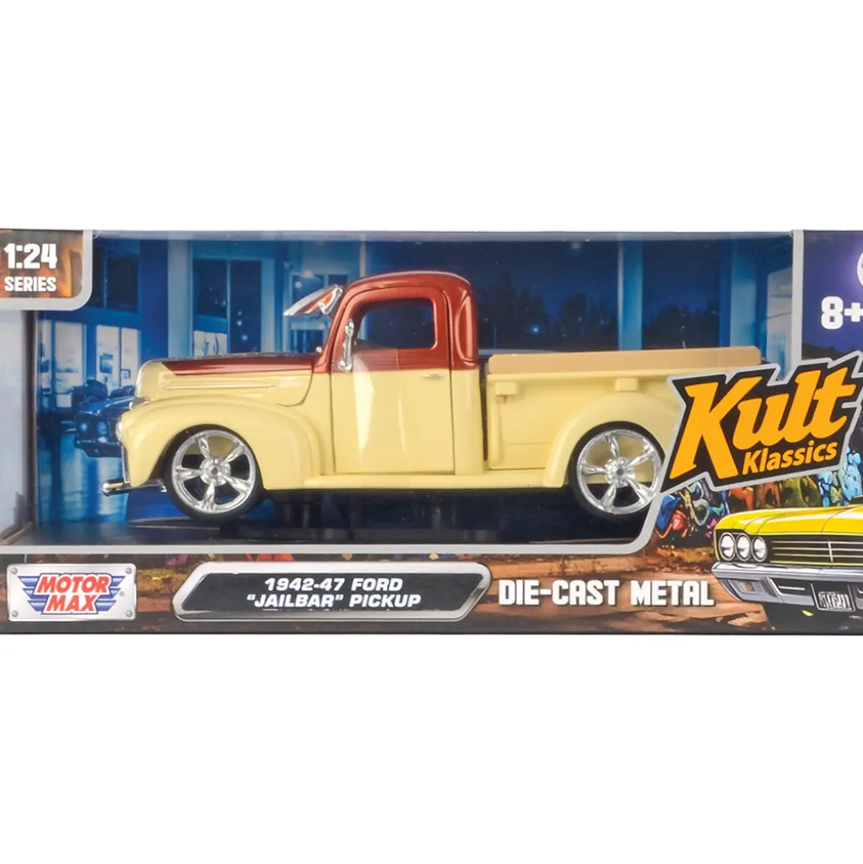 1942-47 Ford Jailbar Pickup - Kult Klassics 1:24 Scale Diecast Model Truck by Motormax