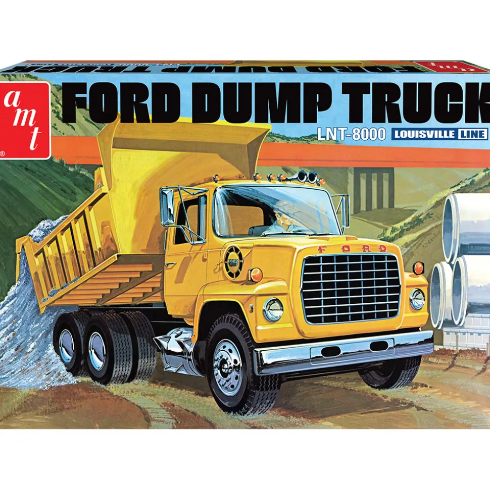 Ford LNT-8000 Louisville Dump Truck 1:25 Scale Model Kit by AMT