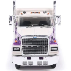 1978 Ford LTL-9000 - Caribbean Turquoise And Oxford White 1:64 Scale by IXO Models