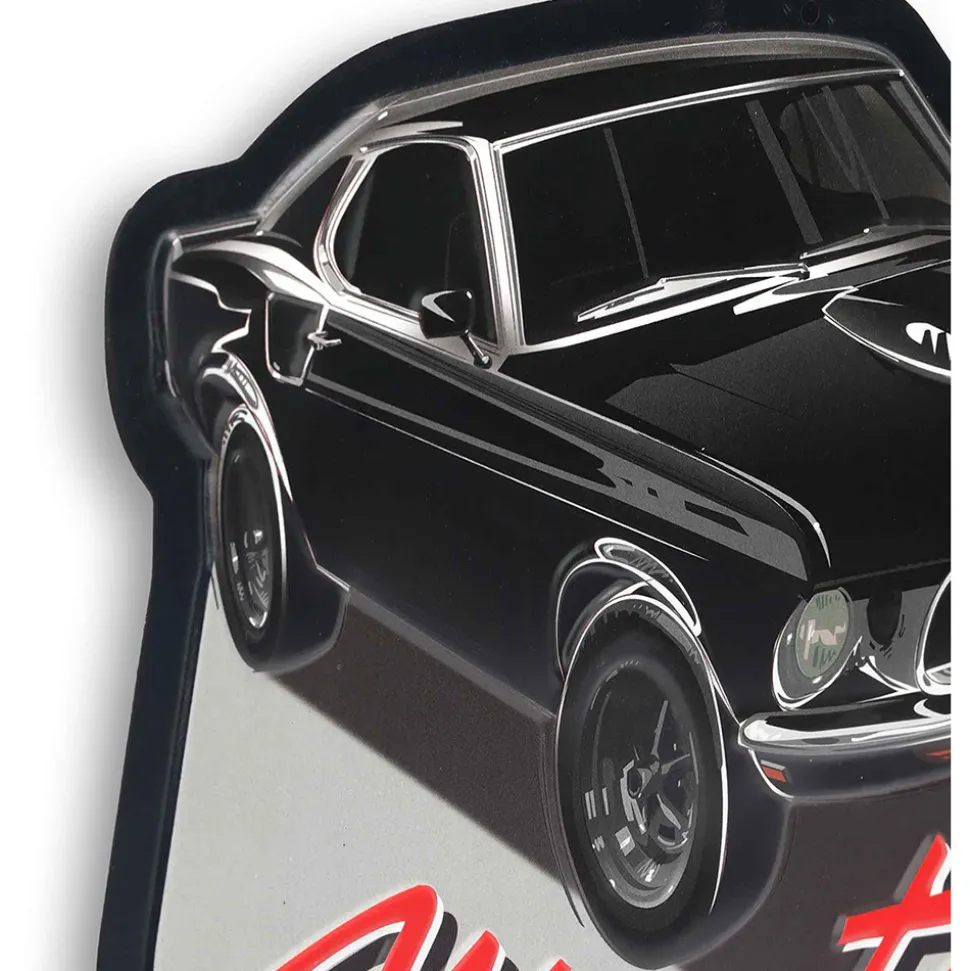 Ford Mustang Boss 429 Embossed Metal Sign Metal Sign by Open Roads