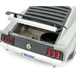 1970 Ford Mustang Boss 302 - Silver - Special Order 1:18 Scale Diecast Model Car by Acme