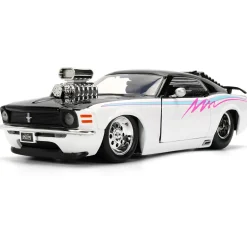 1970 Ford Mustang Boss 429 - White 1:24 Scale Diecast Model Car by Jada Toys