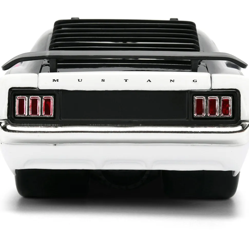 1970 Ford Mustang Boss 429 - White 1:24 Scale Diecast Model Car by Jada Toys