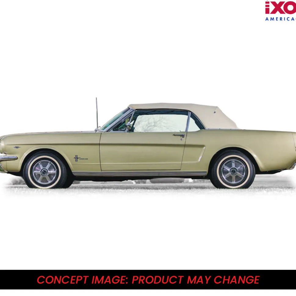 1965 Ford Mustang Convertible - Honey Gold 1:43 Scale Diecast Model Car by IXO Models