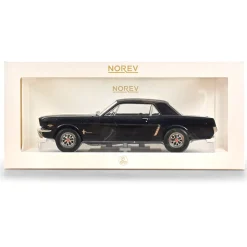 1966 Ford Mustang Coupe - Nightmist Blue 1:18 Scale Diecast Model Car by Norev