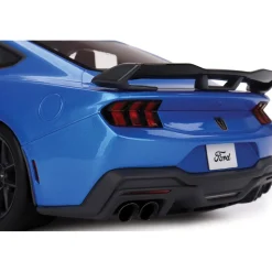 2024 Ford Mustang Dark Horse - Grabber Blue 1:18 Scale Cast Resin Model Car by Top Speed