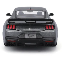 2024 Ford Mustang Darkhorse - Gray 1:24 Scale Diecast Model Car by Maisto