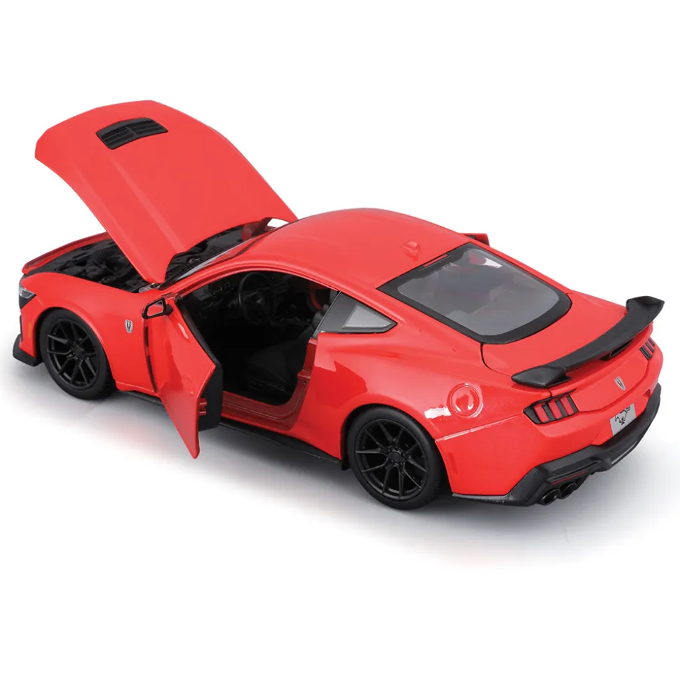 2024 Ford Mustang Darkhorse - Red 1:24 Scale Diecast Model Car by Maisto