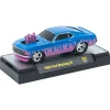 1969 Ford Mustang GT - Blue 1:64 Scale Diecast Model Car by M2 Machines