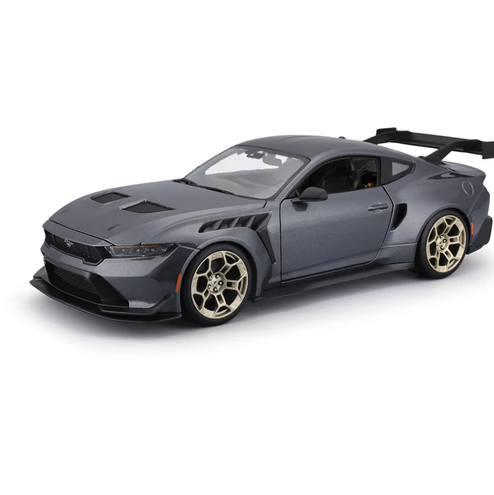 2025 Ford Mustang GTD - Gray 1:18 Scale Diecast Model Car by Maisto