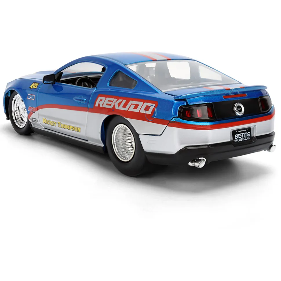 2010 Ford Mustang GT - Mickey Thompson 1:24 Scale Diecast Model Car by Jada Toys