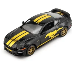 2018 Ford Mustang GT - Midnight Eclipse 1:24 Scale Diecast Model Car by Motormax