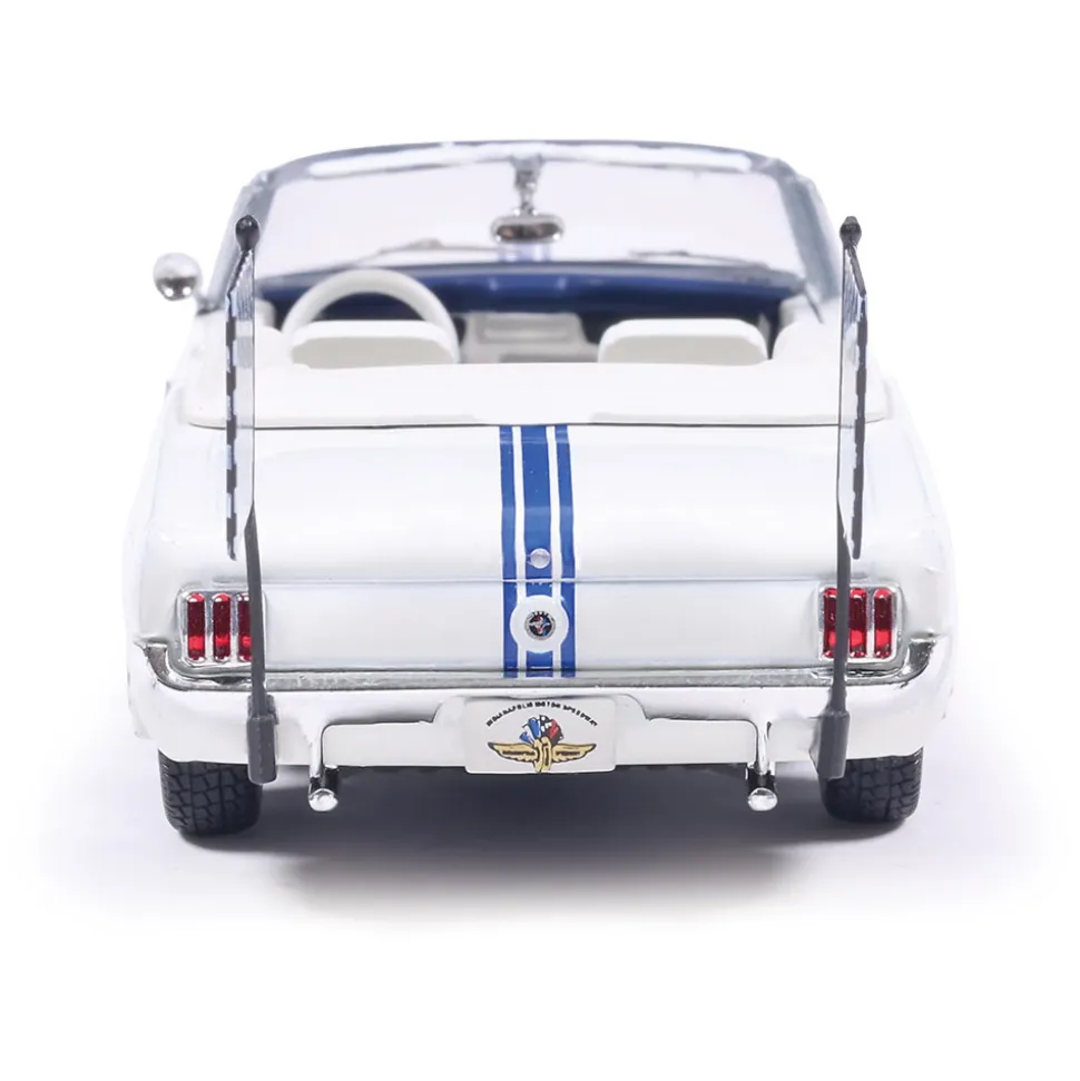 1964 1/2 Ford Mustang Indianapolis 500 Pace Car - White 1:43 Scale Diecast Model Car by IXO Models