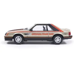 1979 Ford Mustang Indianapolis 500 Pace Car - Silver 1:43 Scale Diecast Model Car by IXO Models