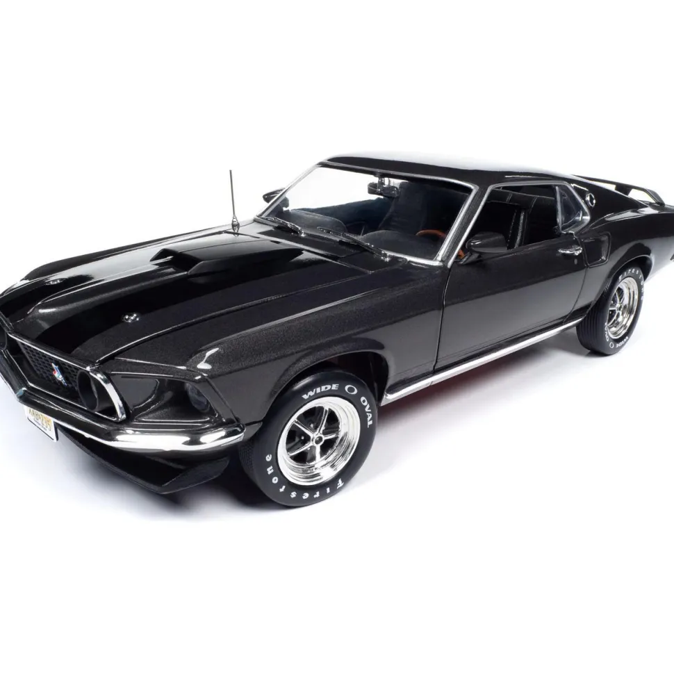 1969 Ford Mustang John Wick 1:18 Scale Diecast Model Car by Auto World
