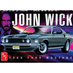 1969 Ford Mustang Mach 1 - John Wick 1:25 Scale Model Kit by AMT