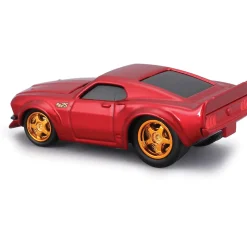 1969 Ford Mustang - Red - Muscle Machines 25th 1:64 Scale by Muscle Machines
